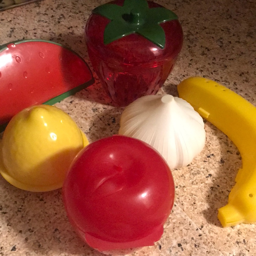 Case vegetables and fruit